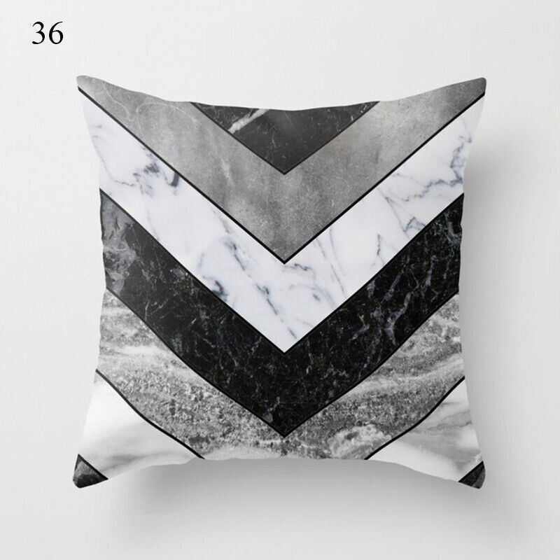 18" Cushion Cover Pillow Case Home Sofa Decor Pillowslip Waist Pillow Cover Soft zavevo