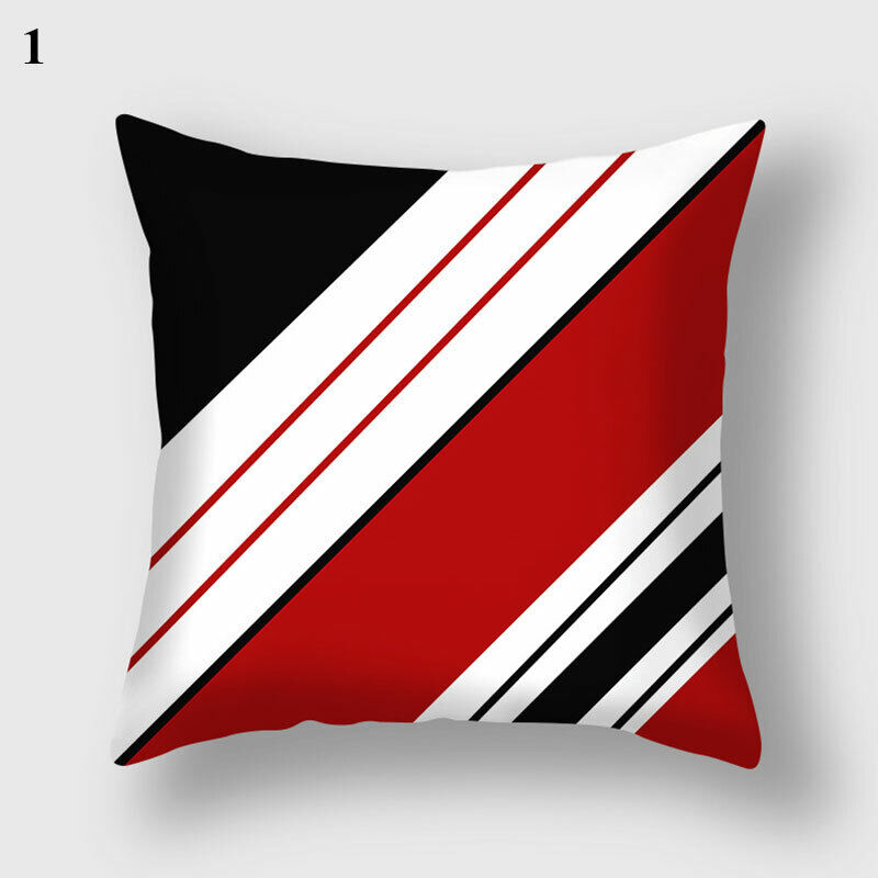 18" Cushion Cover Pillow Case Home Sofa Decor Pillowslip Waist Pillow Cover Soft zavevo