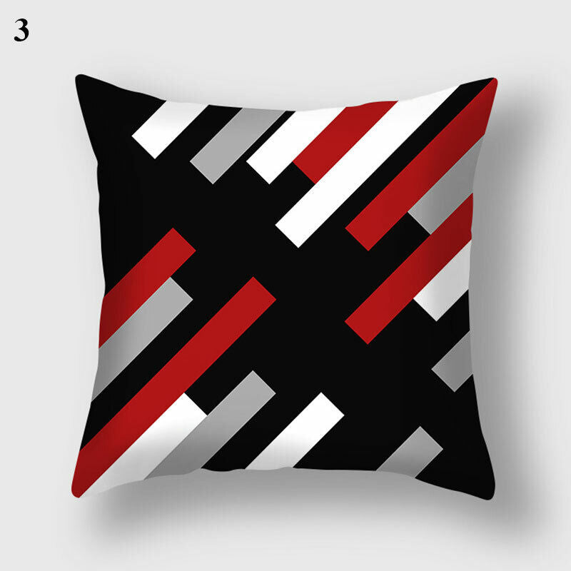 18" Cushion Cover Pillow Case Home Sofa Decor Pillowslip Waist Pillow Cover Soft zavevo