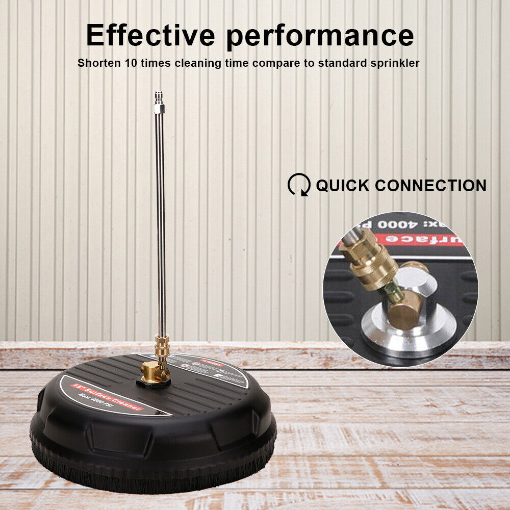 15 INCH SURFACE CLEANER PRESSURE WASHER - EASY INSTANT SETUP zavevo
