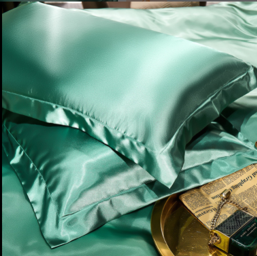1/2PCS Soft Pillowcase Silk Satin Pillow cases Home Decor Bedding Cushion Covers zavevo