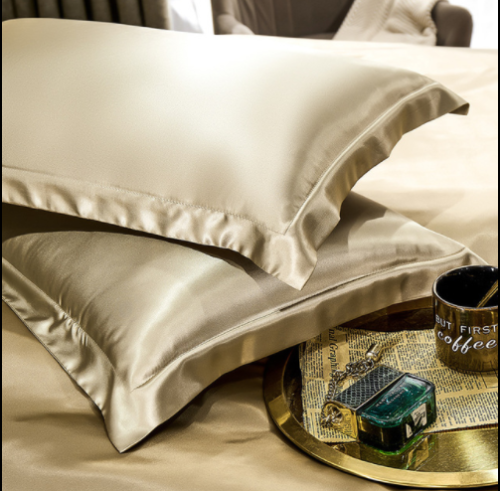 1/2PCS Soft Pillowcase Silk Satin Pillow cases Home Decor Bedding Cushion Covers zavevo