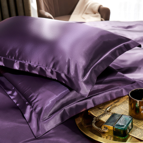 1/2PCS Soft Pillowcase Silk Satin Pillow cases Home Decor Bedding Cushion Covers zavevo
