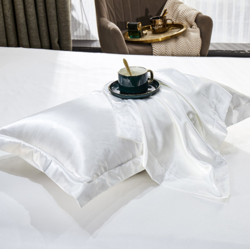 1/2PCS Soft Pillowcase Silk Satin Pillow cases Home Decor Bedding Cushion Covers zavevo