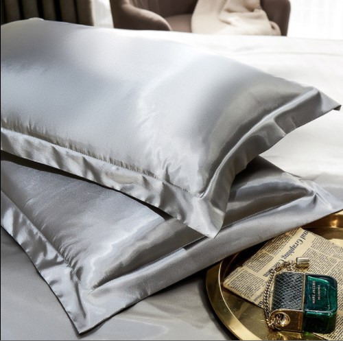 1/2PCS Soft Pillowcase Silk Satin Pillow cases Home Decor Bedding Cushion Covers zavevo