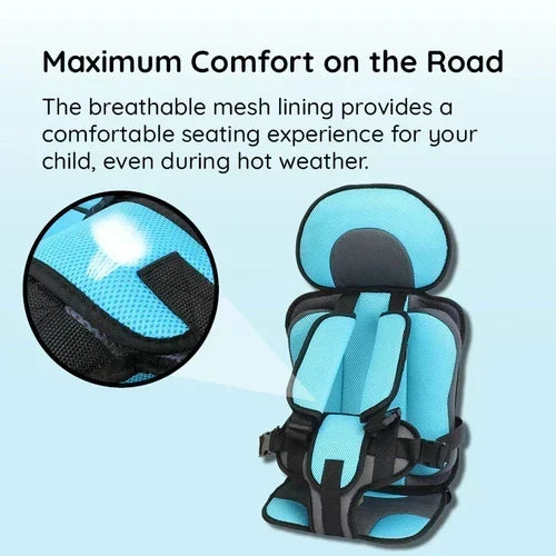 zavevo | Portable & Foldable Child Car Booster Seat