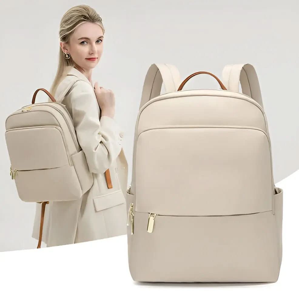 Zavevo Sophia Women's Backpack with Laptop Compartment and Waterproof Oxford Fabric