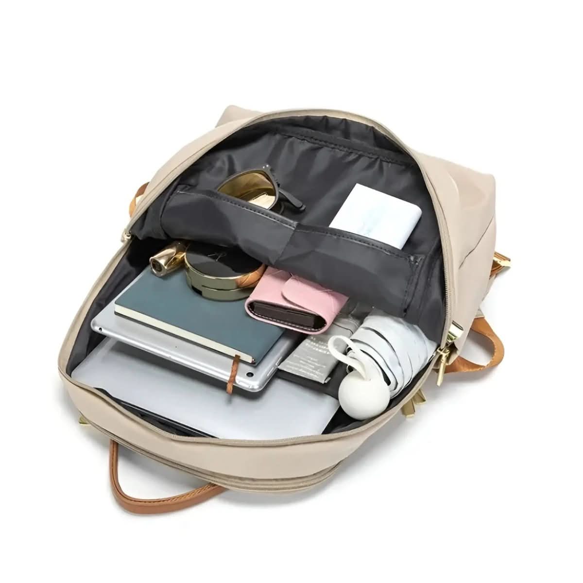 Zavevo Sophia Women's Backpack with Laptop Compartment and Waterproof Oxford Fabric