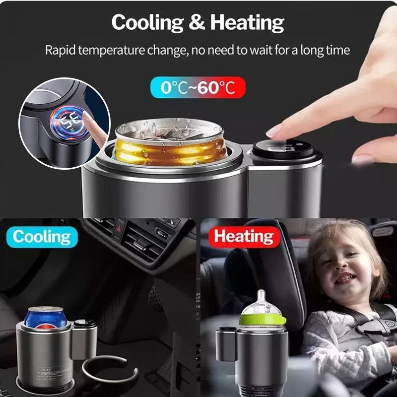 2-in-1 Smart Car Cup Cooler and Warmer | zavevo