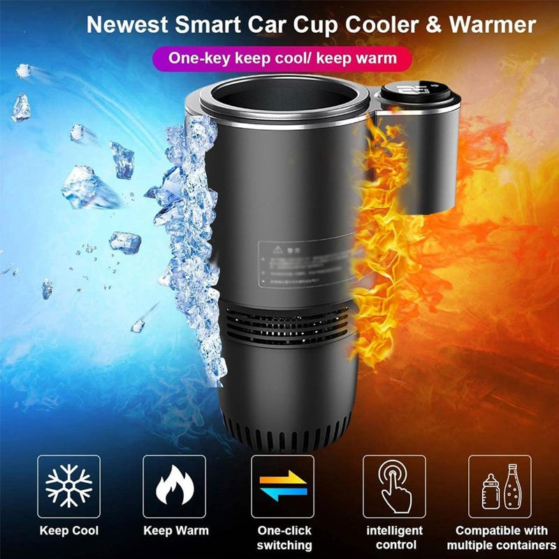 2-in-1 Smart Car Cup Cooler and Warmer | zavevo