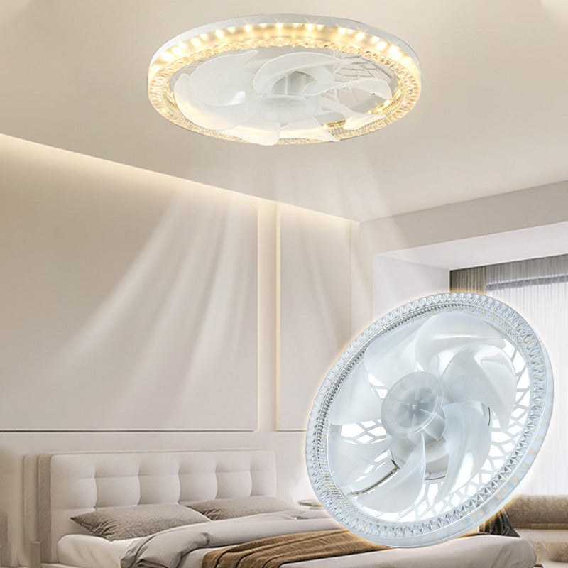 2-in-1 Mute Adjustable Fan Light with Remote Control | zavevo