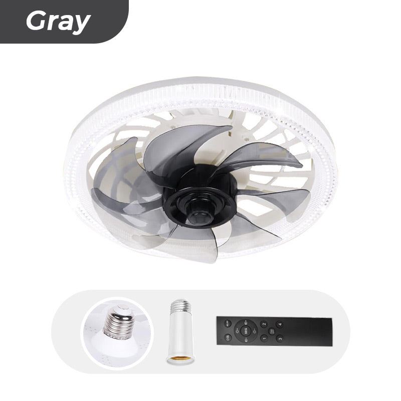 2-in-1 Mute Adjustable Fan Light with Remote Control | zavevo