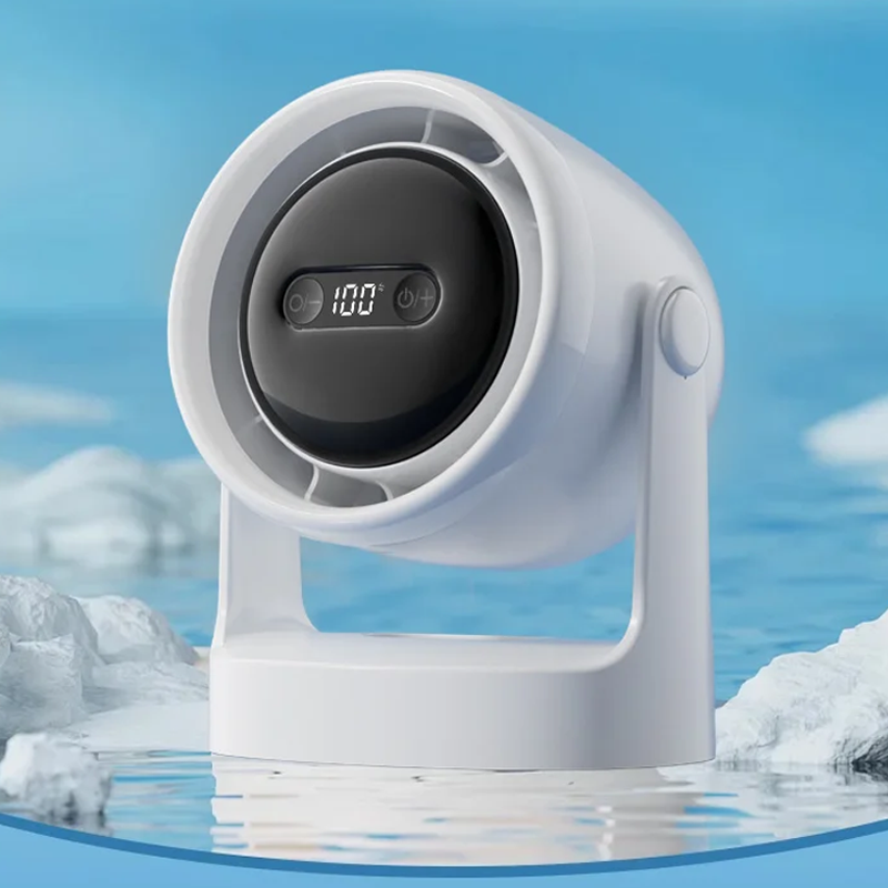 3-in-1 LED Light & Built-in Aromatherapy Diffuser Silent Mini Fan | zavevo
