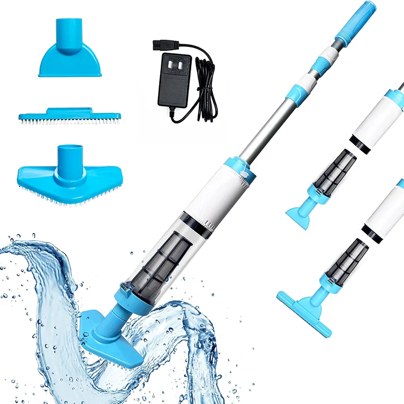 3-in-1 Cordless Handheld Pool Vacuum Cleaner