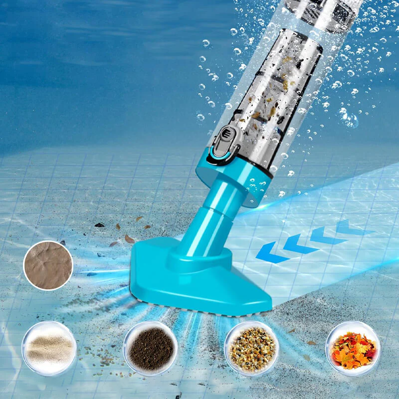 3-in-1 Cordless Handheld Pool Vacuum Cleaner