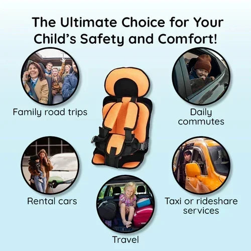 zavevo | Portable & Foldable Child Car Booster Seat