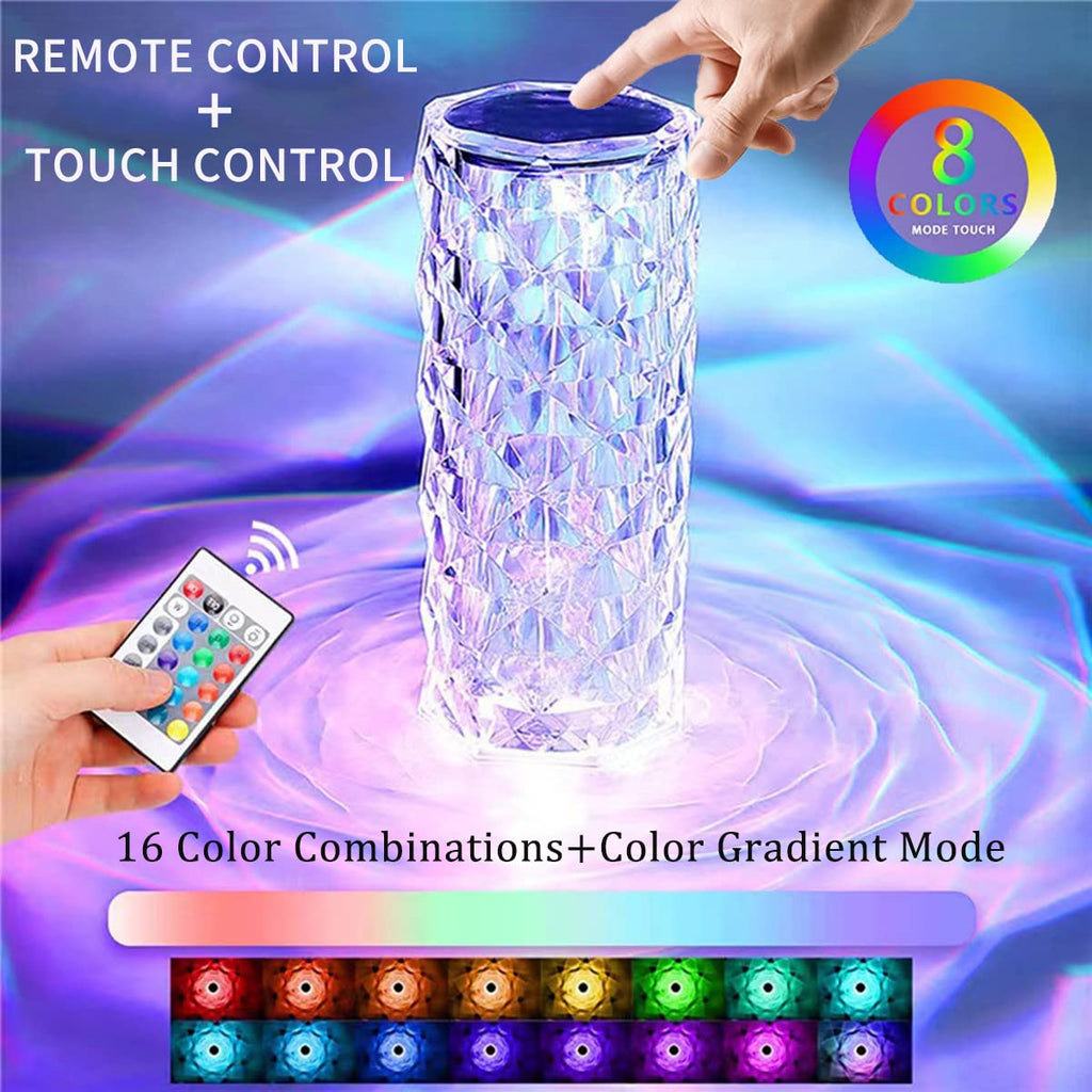 Touch Lamp | 16 RGB Color Modes for Ultimate Ambiance