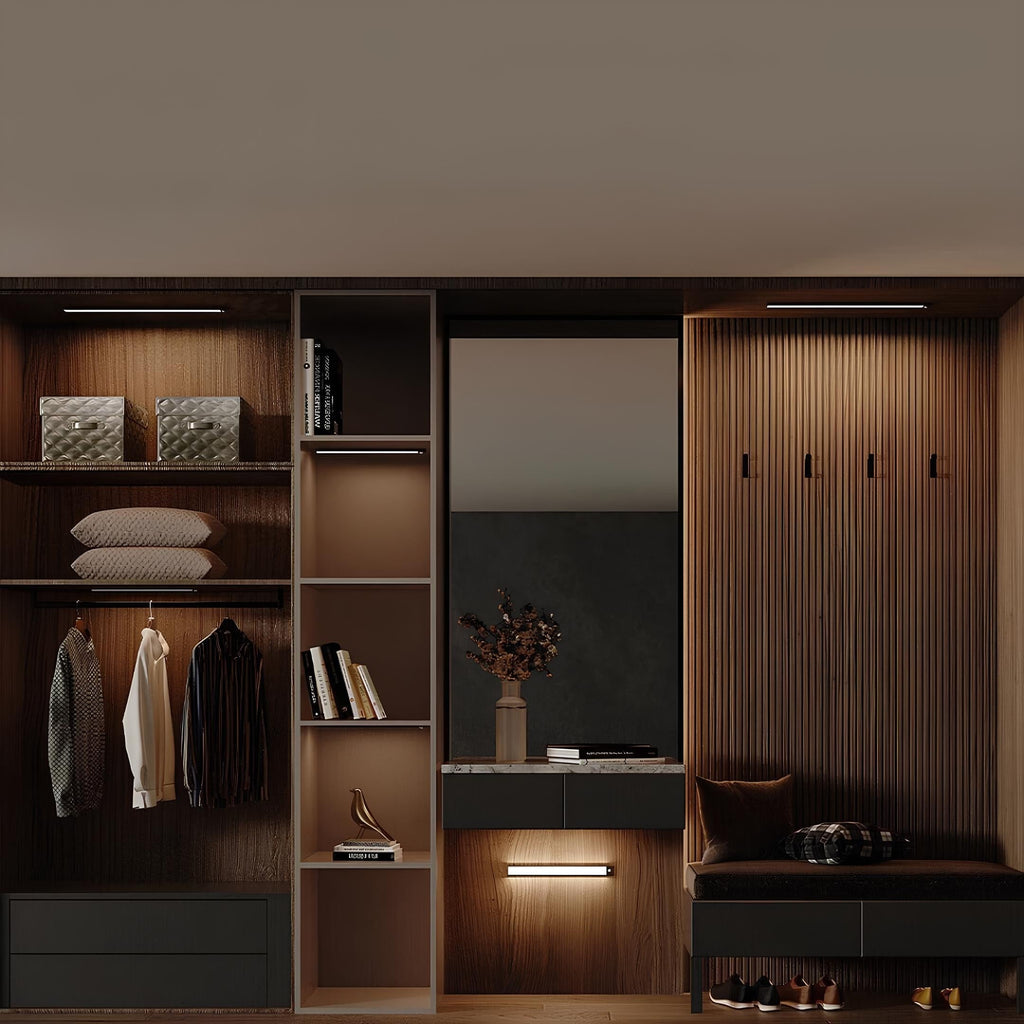 Under Cabinet Lights Wireless Lighting Motion Sensor LED Rechargeable Closet